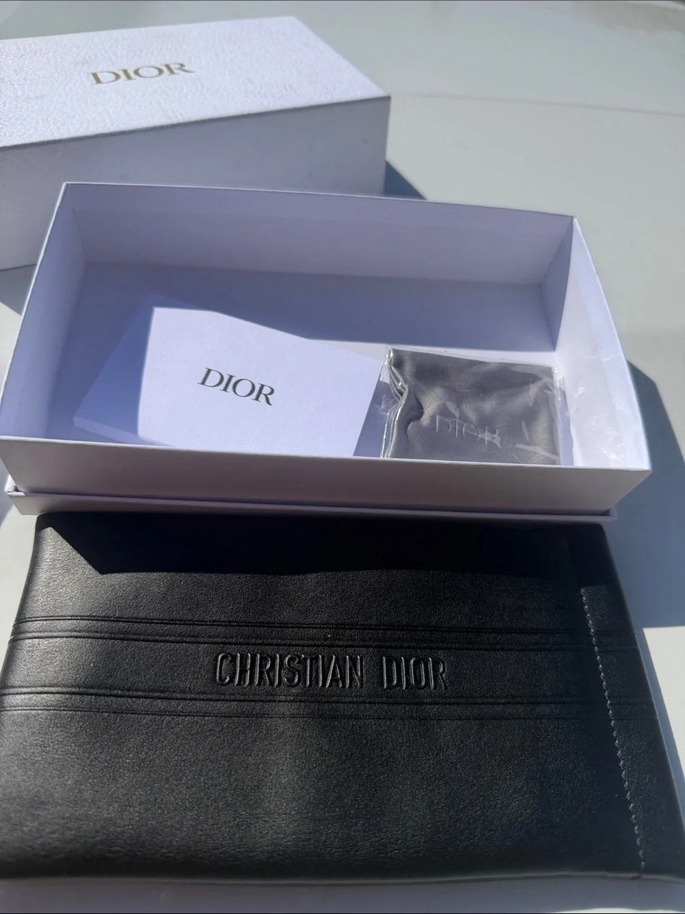 NEW CHRISTIAN DIOR MEN’s EYEGLASS CASE